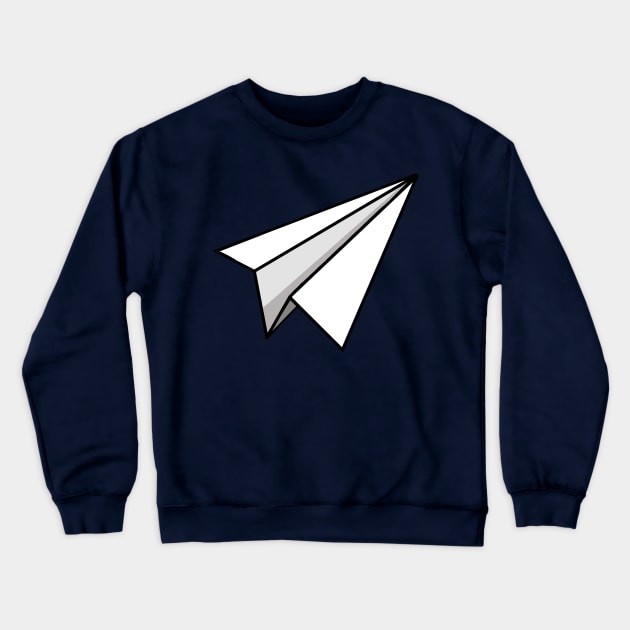 Paper Plane Crewneck Sweatshirt by Studio Lockhart